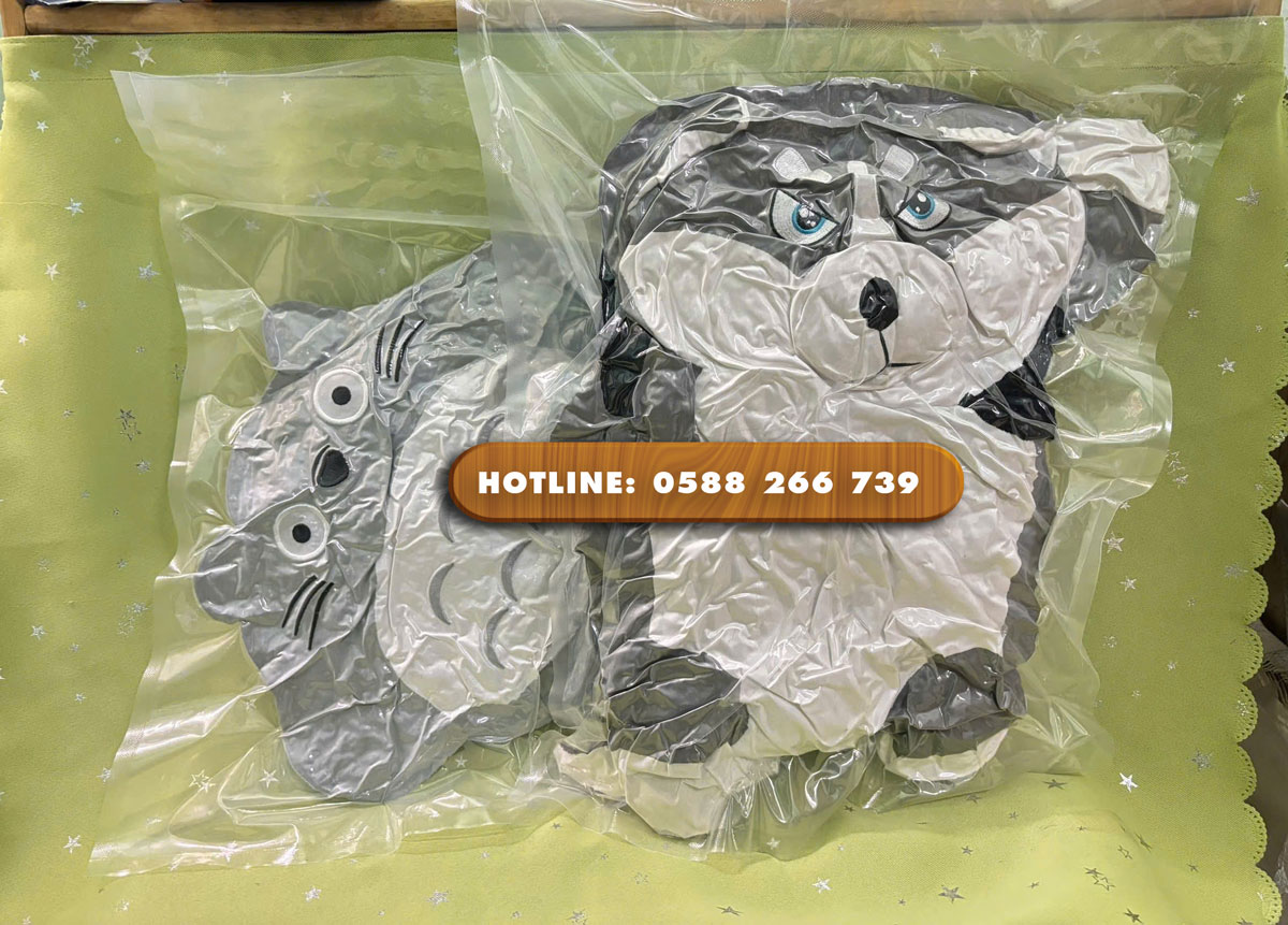 Hút chân không giá rẻ cho gấu bông/chăn ga/topper chỉ từ 45.000 VNĐ