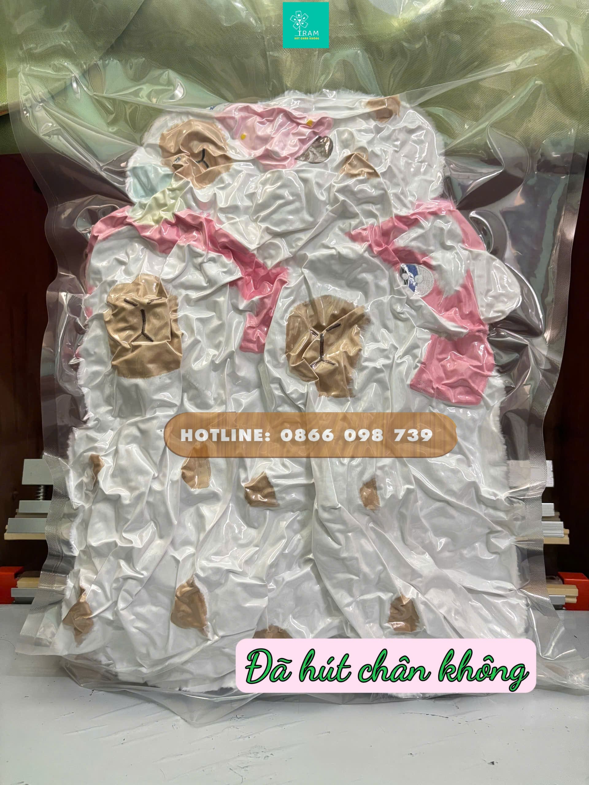 Bảo quản tốt nhờ hút chân không chăn gra gối